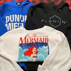 Lot of 3 Women’s medium sweatshirts